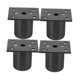 thumbnail image 5 of VERDANVERSE 4Ud Patas Ajustables Para Muebles De Aleación De Aluminio Para Sofá Y Gabinete Color Negro, 5 of 8
