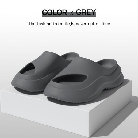 

Wish Unisex Garden Clogs Shoes Sandals Slippers-Grey(44/45 EU Size） S1520