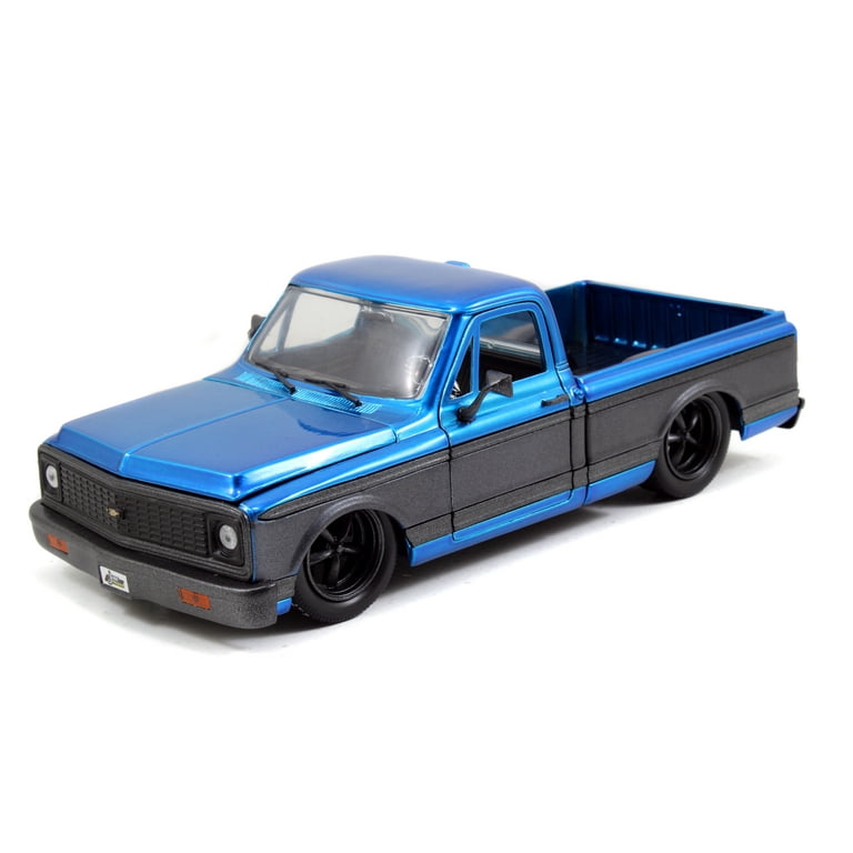 JADA JUST TRUCKS 1972 CHEVY CHEYENNE PICKUP TRUCK 1:24 BLACK