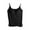 Black, variant on Plebaso Women's Camisole Tops with Built in Bra Spaghetti Strap Yoga Tank Top Basic Cami Undershirts
