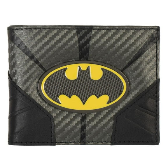 DC Comics Batman Metal Badge Bifold Wallet