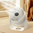 thumbnail image 4 of EGNMCR Fan Fans For Home Bedroom Table Wind Circulator Fan For Whole Room 16ft Strong Airflow 90 Degree Adjustable Tilt Low Noise 3 Speed Air FAN, 4 of 8