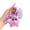 O, variant on Euahivb Fluffy Doll Keychain, Cute Plush Monster Bag Ornament with Beaded Chain and Decorative Tag, Lovely Accessory for Backpack, Handbag and Car Key Daily Decoration