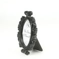 thumbnail image 3 of Floral Photo Frame Round Frame Photo frame black; Picture Frame Holder Wedding Decor, 3 of 7