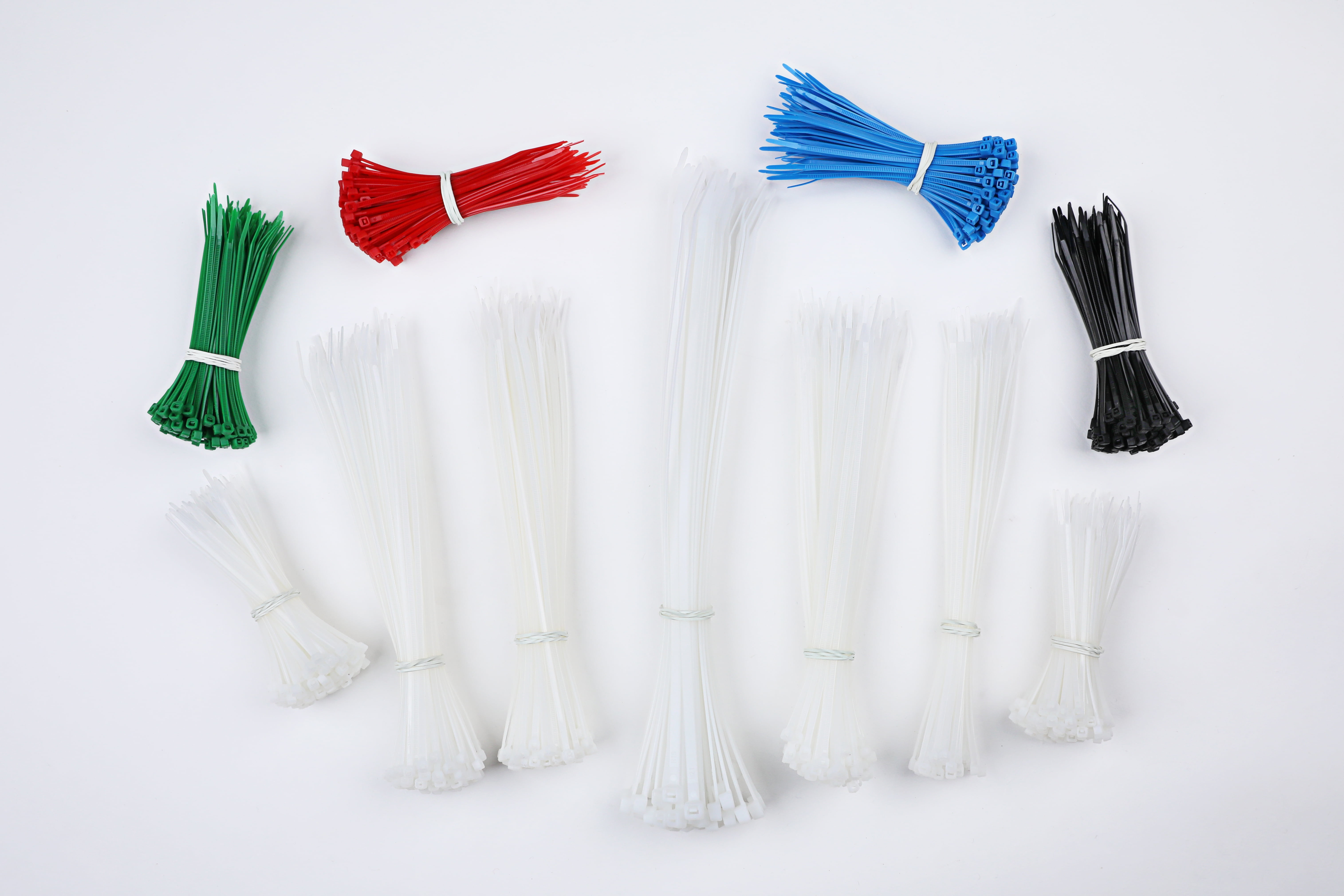 Hyper Tough Assorted 4inch 8inch 11inch Cable Tie 1000Pcs