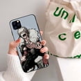 thumbnail image 1 of Para iPhone 11 14 Plus 14 Pro Max Silicona Cubierta Negro TPU Funda Teléfono Suave SL102 Anime Katsuki Bakugou Diseño, 1 of 4