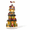 Clock Tower, variant on Christmas Village Ferris Wheel Carousel Music Decoration, Amusement Park Themed Animated Holiday Display