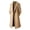 Yellow, variant on Aihuaihua Mens Woollen Trench Coat Notch Lapel Collar Peacoat Windbreak Casual Long Overcoat with Pocket Black XXL