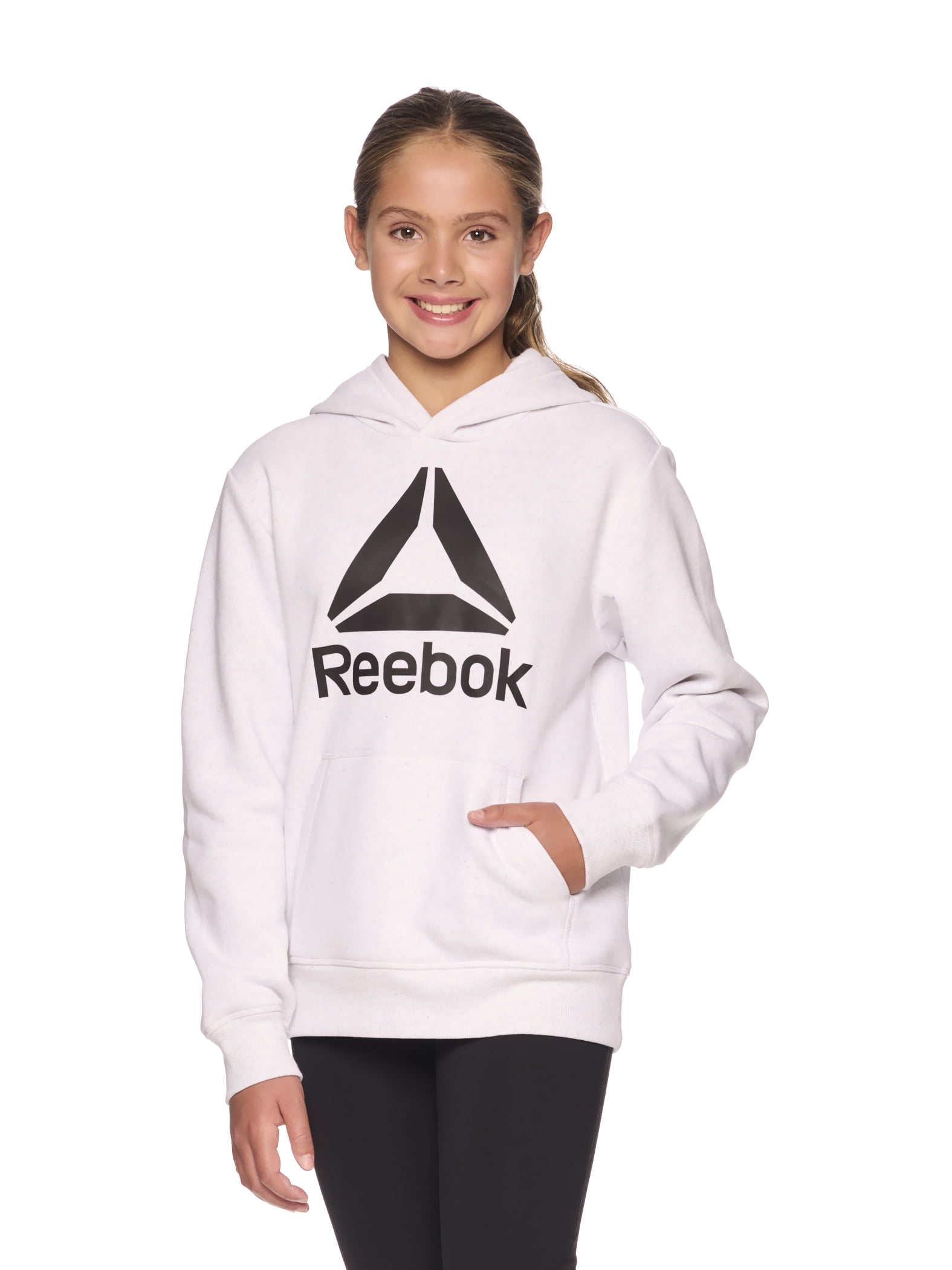 Reebok Kid's Unisex Game Day Fleece Hoodie, Sizes 4-18