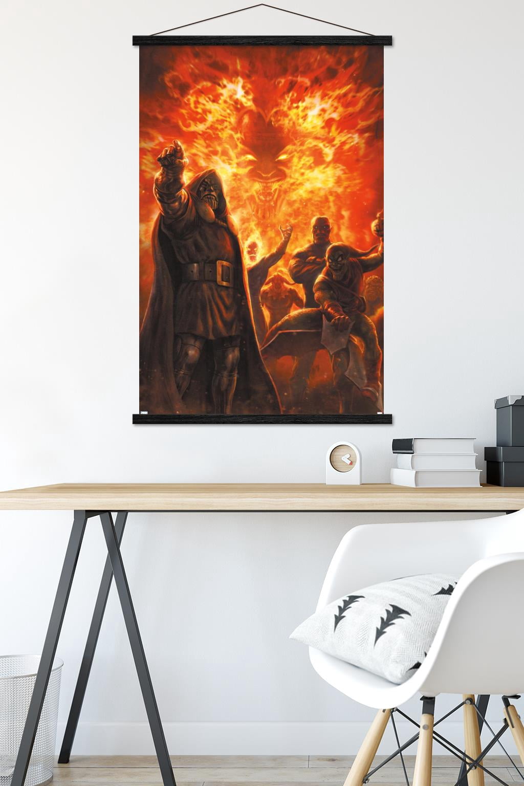 Marvel Comics - New Avengers #46 Wall Poster with Magnetic Frame, 22.375" x 34"