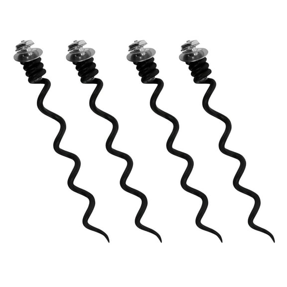 4pcs Corkscrew Wine Opener Spiral Accessory Metal Spiral Bit Replacement for Corkscrew Repair Kit