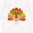 thumbnail image 3 of Inktastic Thanksgiving Pilgrim Turkey Holiday Toddler Sweatshirt, 3 of 4