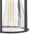 thumbnail image 5 of 1 Light Small Pendant In Industrial Style 7.75 Inches Wide By 12 Inches High-Black Finish-Clear Glass Color Hinkley Lighting 63307Bk-Cl, 5 of 5