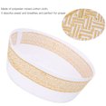thumbnail image 3 of Muslim Prayer Hat Polyester Mixed Cotton Cloth, Islam Embroidery Hat Male Head Cap with UV Protection, Breathable, Foldable, 3 of 7