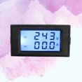 thumbnail image 1 of OULII Plug in Volt Meter Digital Display Voltage Meter Plastic Black Display AC Voltage and Current 1Set, 1 of 2