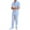 Sky Blue clothing sets for men, variant on Jessboyy 2 Piece Beach Outfits for Men Casual Stand Collar Shirts and Pants Sets Vacation Travel Going Out Set for Men Spring Summer Outfit Pink,XXXL