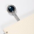 thumbnail image 3 of Gemini Book Mark - Vintage Silver Lace-Edged Bookmark: a Must-Have Accessory for Book Lovers and Readers, 3 of 5