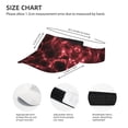 thumbnail image 4 of Bingfone Adjustable Empty Top Sun Visor For Women And Men-Red Line, 4 of 8
