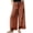 Brown, variant on Lace Wide Leg Pants for Women 2026 Spring Summer Cropped Lightweight Casual Pants with Pockets