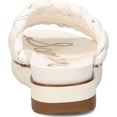 thumbnail image 4 of Sam Edelman Ainslie White Open Round Toe Braided Straps Flat Slide Sandals (White, 10.5), 4 of 6