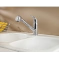 thumbnail image 4 of Pfister Pfirst Series 1-Handle Pull-Out Kitchen Faucet in White, 4 of 5