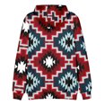 thumbnail image 3 of Sudadera de manga larga con capucha y estampado 3D de vaquero occidental de moda informal para hombre Pompotops  oipoqjl38909, 3 of 4