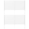 thumbnail image 1 of Costway 2 PCS 48" L x 46" H Air Conditioner Fence Outdoor Privacy Fence Screen White, 1 of 8