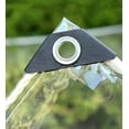 thumbnail image 4 of Clear PVC Vinyl Tarp Clear Tarp, Waterproof Heavy Duty Outdoor Grommet Raincover Tarpaulin for Patio Enclosure, Camping, Porch Canopy, 2.6x3.9ft, 4 of 12