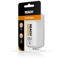 6 Pack REACH Dentotape Waxed Tape, Unflavored 100 Yards