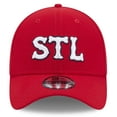 thumbnail image 2 of Men's New Era Red St. Louis Cardinals 2024 City Connect 39THIRTY Flex Hat, 2 of 6