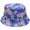 Blue, variant on CoCopeaunts Mens Bucket Hats Colorful Pineapple Pattern Double-Sided Use Women Basin Hat Outdoor Travel Sunscreen Sun Caps