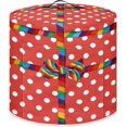 thumbnail image 1 of Cover for Air Fryer Small Appliance Covers Cover for Kitchen Instant Pot Accessories Keep Appliance Clean with Top Handle and Accessories Pockets, Rainbow Bow, 1 of 4