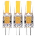 thumbnail image 1 of 3 bombillas LED G4 con chip COB 1505/1508 de 2 W, repuesto para lámpara halógena de riel (blanco cálido), 1 of 7