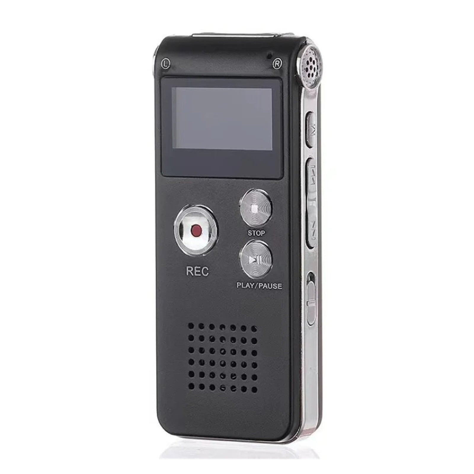 Digital Voice Activated Recorder with Playback Player Sound Recorder Professional Mini Flash ,Multi-Function