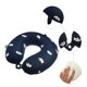thumbnail image 3 of U Forma Memoria Espuma Almohada, Hogar Oficina Almohada Cojín, Marino Azul Unique Bargains almohadas para el cuello, 3 of 7