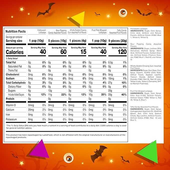 Party Candy Variety Pack | 12 Pound Box - Approx. 930 Count | Bulk Candy for Classroom | Assorted Halloween Candy Individually Wrapped | Popping Rocks, Lollipops, Taffies, Gum, Caramels