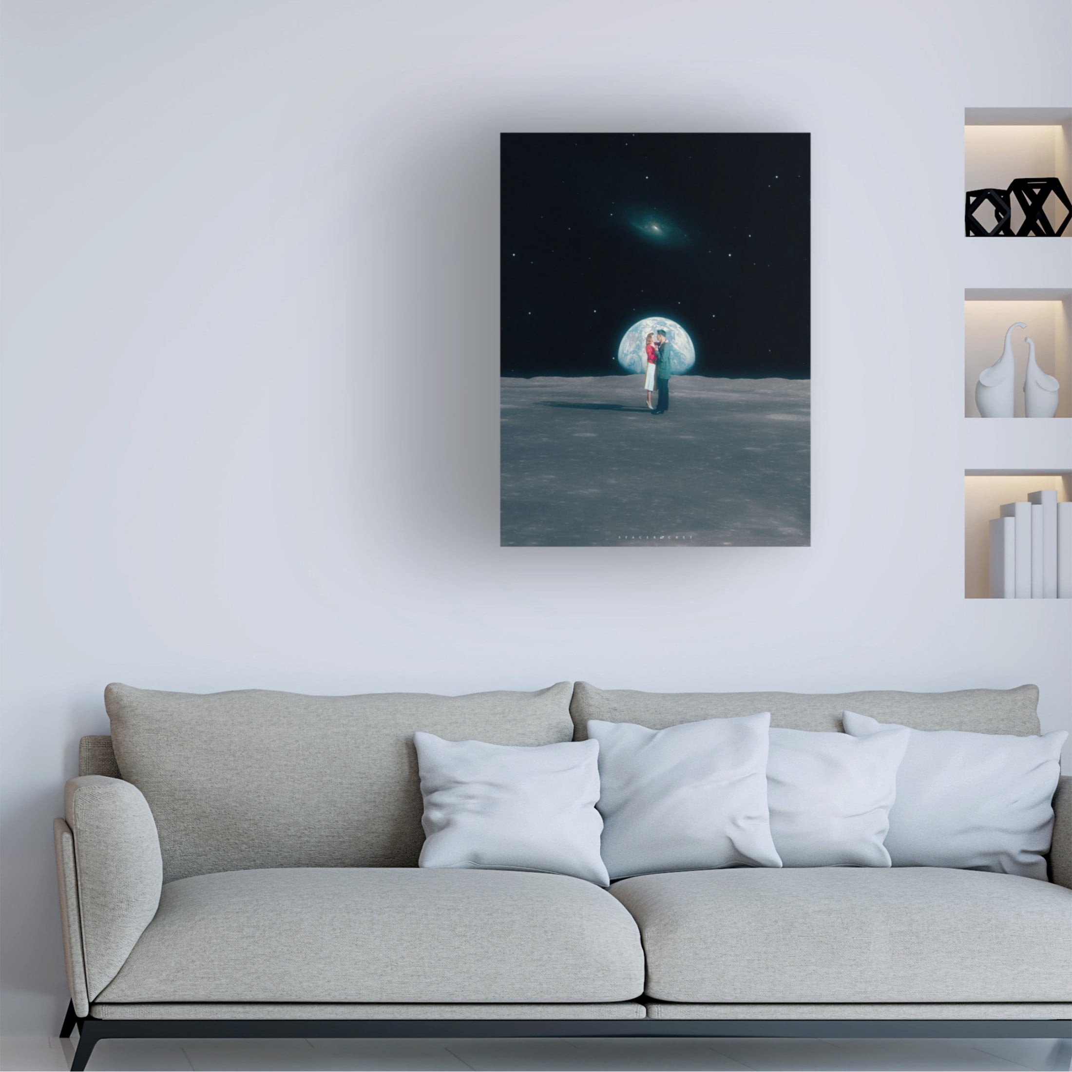Trademark Fine Art spacerocket art 211 2 Canvas Wall Art
