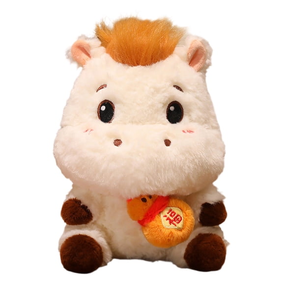 Yonrjhukm Super Cute Baby Horse Plush Toy, Soft Doll for Sleep, Ideal Gift with Auspicious Meaning, Perfect Accompaniment for Kids and Babies, Great for Home Decor