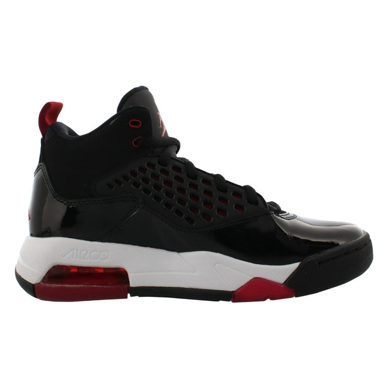 Jordan Maxin 200 Boys Shoes Size 4.5, Color: Black/Gym Red/White -  Walmart.com