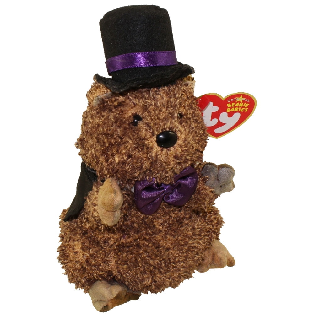 groundhog beanie baby