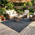 thumbnail image 2 of Koeckritz Rugs Tactic Gray Black Indoor/Outdoor Turf Patio Area Rug, 12' x 15', 2 of 4