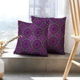 thumbnail image 6 of LALILO Throw Pillow Covers Graphic Modern Floral With White Cushion Cover 18" x 18", 1772 Pack, 6 of 6