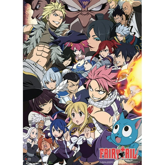 Fairy Tail Season 6- Season 6 Keyart Wall Scroll