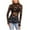 Black, variant on VerPetridure Women's Solid Color Lace Mesh Shirt Long Sleeve Round Neck Slim Fit Casual Blouses Tops