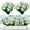 White 6pcs, variant on Morttic Artificial Flowers for Outdoors Plastic UV Resistant Faux Flowers Decoration Greenery Garden Shrubs，Bulk Fake Flowers in Vase (Mix Color 10pcs)