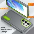 thumbnail image 3 of TECH CIRCLE for Samsung Galaxy S23 FE Hybrid Case with KickStand,Heavy Duty Protection Shockproof/Dustproof/Drop Proof Anti-Scratch Slim Protective Durable Case Hard Cover for Women Men,B, 3 of 7