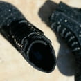 thumbnail image 5 of Black Magic Sequin Combat Boots*, 5 of 7