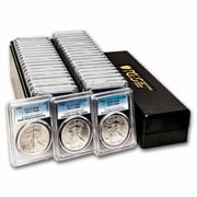 1986-2025 41-Coin Silver Eagle Set MS-69 PCGS w/PCGS Boxes