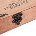thumbnail image 2 of Estuche De Lápices Pequeño Retro De Madera Creativo Caja De Almacenamiento Ecológica Natural Serendint TO003596-00, 2 of 7