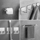 thumbnail image 3 of 15 Pzs Juego Sets De Accesorios Para Baño Toallero Japonera Plata, 3 of 5